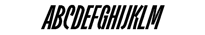 PathGrotesk Italic Font UPPERCASE