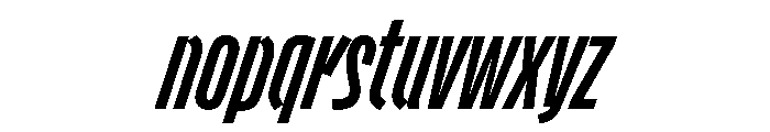 PathGrotesk Italic Font LOWERCASE
