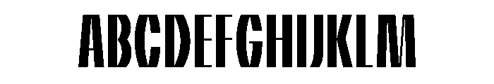 Patyk Bold Font UPPERCASE