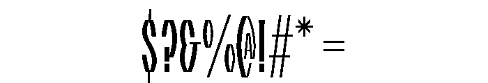 Patyk Light Font OTHER CHARS