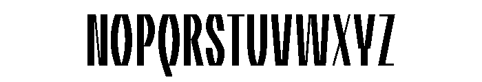 Patyk Medium Font UPPERCASE