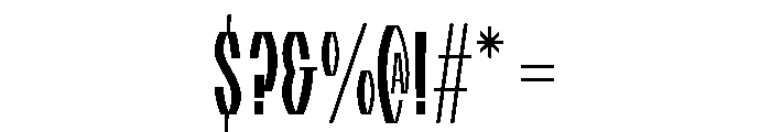 Patyk Regular Font OTHER CHARS