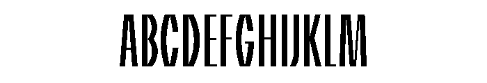 Patyk Regular Font UPPERCASE