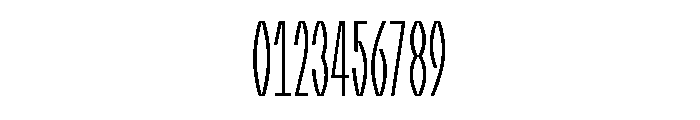 Patyk Thin Font OTHER CHARS