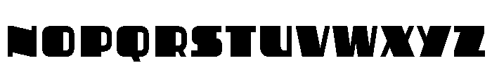 Paysbas Regular Font UPPERCASE