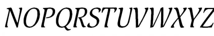 Pallada Italic Font UPPERCASE