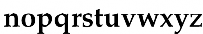Palladium Bold Font LOWERCASE