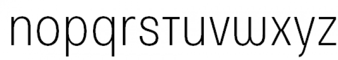 Parangon Condensed Light Font LOWERCASE