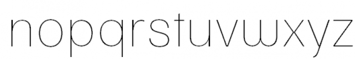 Parangon Extra Light Font LOWERCASE