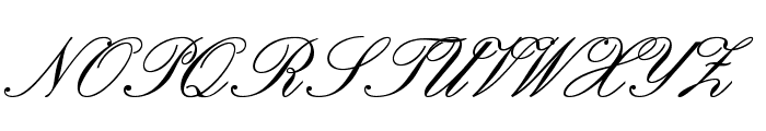 PalaceScriptMTStd-SemiBold Font UPPERCASE