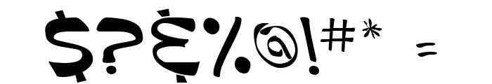 Palamino Reverse Italic Font OTHER CHARS
