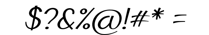 Palavio-BoldItalic Font OTHER CHARS