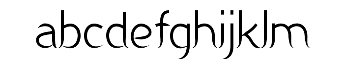 Palavio Font LOWERCASE