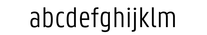 Panno Text SemiLight Font LOWERCASE