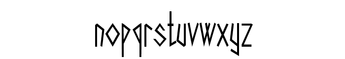 Pantria-CondensedRegular Font LOWERCASE