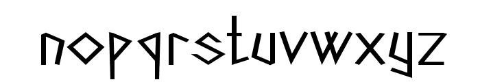 Pantria-ExpandedRegular Font LOWERCASE