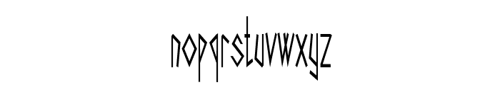 Pantria-ExtracondensedRegular Font LOWERCASE