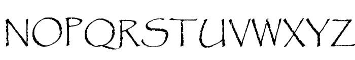 Papyrus Font UPPERCASE