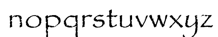 Papyrus Font LOWERCASE
