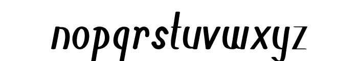 Parkshire-CondensedRegular Font LOWERCASE