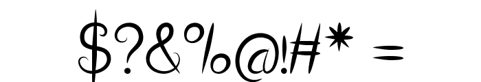 ParlorTrick Font OTHER CHARS