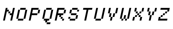 Partita Regular Italic Font UPPERCASE