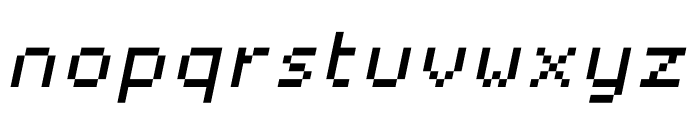 Partita Regular Italic Font LOWERCASE