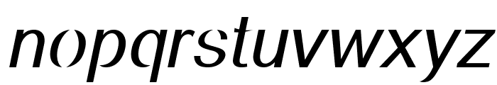 PastroItalic Font LOWERCASE
