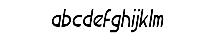 Pathos-CondensedItalic Font LOWERCASE