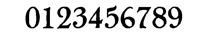 Pabst Oldstyle Regular Font OTHER CHARS