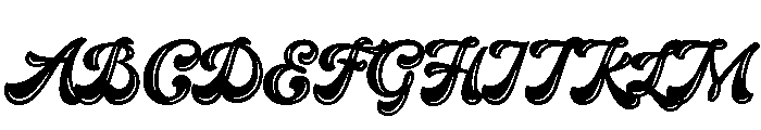 Pacifica Highlight Font UPPERCASE