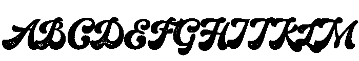 Pacifica Pressed Font UPPERCASE