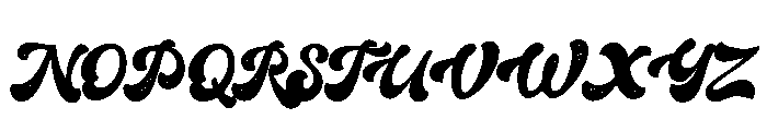 Pacifica Pressed Font UPPERCASE