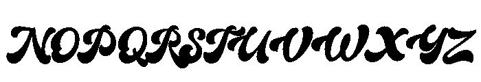Pacifica Regular Font UPPERCASE