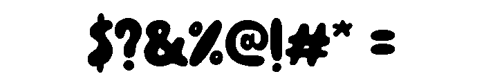 Pain De Mie Regular Font OTHER CHARS