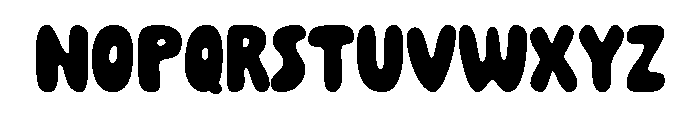 Pain De Mie Regular Font LOWERCASE