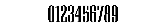 Pall Mall Bold Titling Font OTHER CHARS