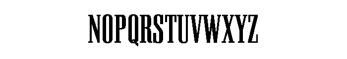 Pall Mall Bold Titling Font LOWERCASE