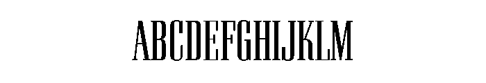Pall Mall Light Titling FONT