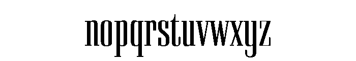 Pall Mall Light Font LOWERCASE