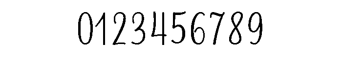 Palomino Sans One Clean Font OTHER CHARS