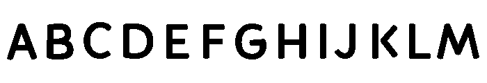 Palomino Sans Two Clean Font UPPERCASE