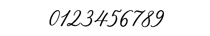 Palomino Script Clean Font OTHER CHARS