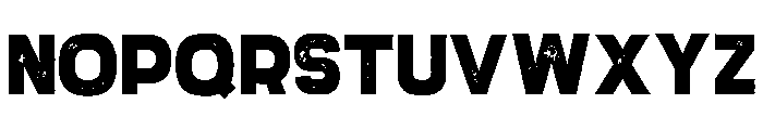 Panini Filled Pressed Font UPPERCASE
