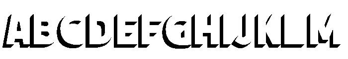 Panini Perspective Font UPPERCASE