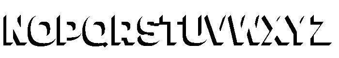Panini Perspective Font UPPERCASE