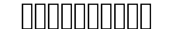 Panini Stroke Rough Font OTHER CHARS