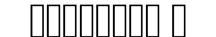 Panini Stroke Rough Font OTHER CHARS