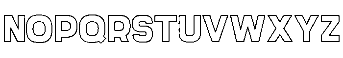 Panini Stroke Rough Font UPPERCASE
