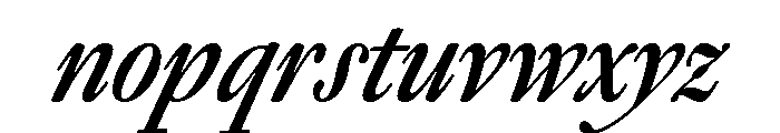 Panta Display Bold Italic Font LOWERCASE